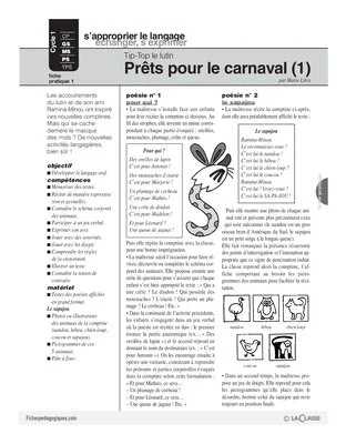 Tip-Top (6) / Prêts pour le carnaval