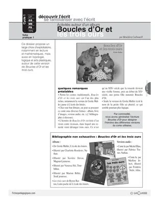 Boucles d'or et les trois ours (2)