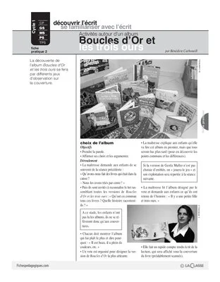 Boucles d'or et les trois ours (3)