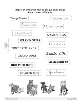 Boucles d'or et les trois ours (4)