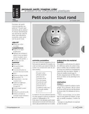 Petit cochon tout rond