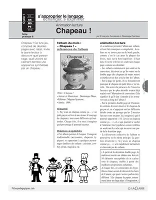 Animation lecture (8) / Chapeau!